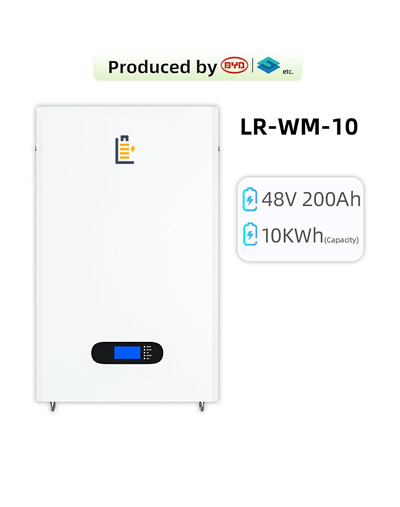 48V 200Ah 10.24KWh Wall-mounted Lifepo4 Solar Energy Storage Battery