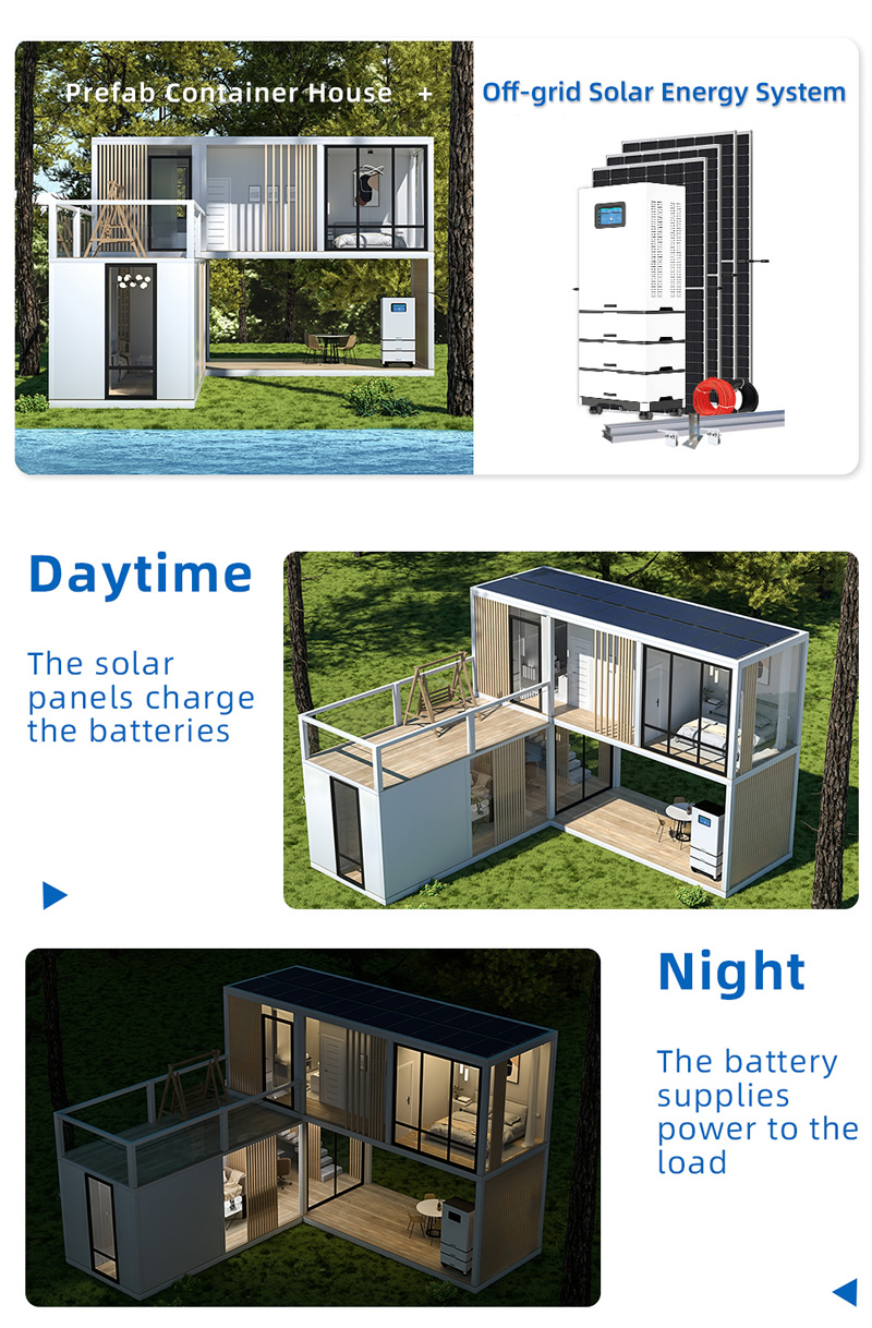 Off-grid Living Solutions Two-story Zero Carbon Cabin