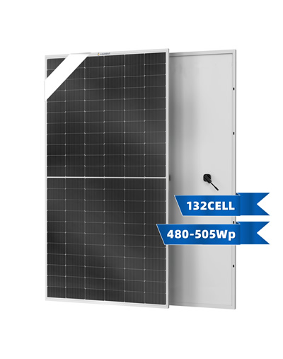 505W 132 Cells 182mm Monocrystalline PERC Module PV Solar Panels